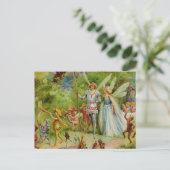 Die Ehe von Thumbelina Postkarte (Stehend Vorderseite)
