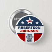 Die Ehe wieder großartig machen Button (Vorne & Hinten)