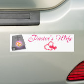 DIE EHEFRAU-BS-LT DES PASTORS AUTOAUFKLEBER (Auf Auto)