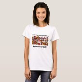 Die Ehefrau des Feuerwehrmanns unterstützt ihn sto T-Shirt (Vorne ganz)