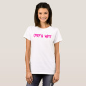 DIE EHEFRAU DES KOCH T-Shirt (Vorne ganz)