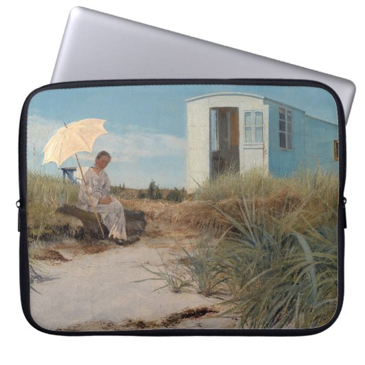 Die Ehefrau des Künstlers mit der Karawane 1911 Laptopschutzhülle (Vorderseite)