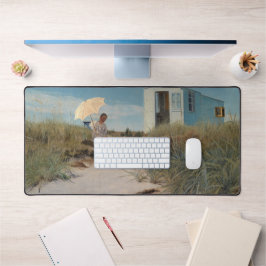 Die Ehefrau des Künstlers mit der Karawane 1911 Schreibtischunterlage