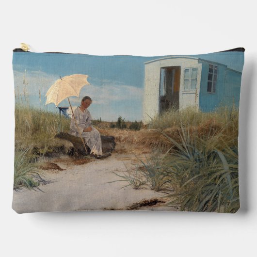 Die Ehefrau des Künstlers mit der Karawane 1911 Zubehörtasche (Vorderseite)