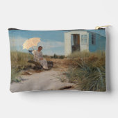 Die Ehefrau des Künstlers mit der Karawane 1911 Zubehörtasche (Rückseite)