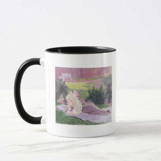 Die Ehefrau des Künstlers Tasse (Links)