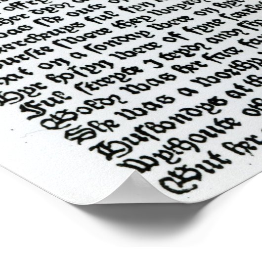 Die Ehefrau des Todes Poster (Ecke)