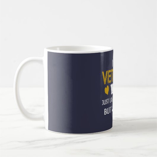 Die Ehefrau des Veterans Kaffeetasse (Links)