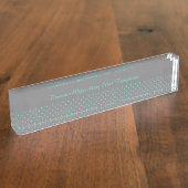 Die Ehefrau-Gewohnheits-Schablone der Diakons Namensplakette (Seite)