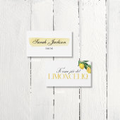 Die Ehefrau Lotus Junggeselinnen-Abschied Lemon Pl Platzkarte