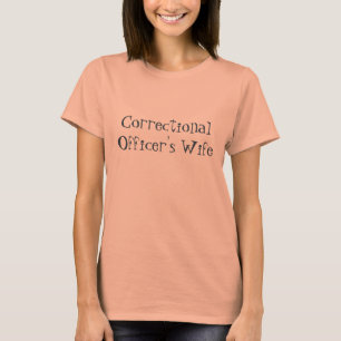 Die Ehefrau-T - Shirt des Korrekturoffiziers