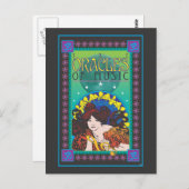 Die Eheleute der Musik Postkarte (Vorne/Hinten)