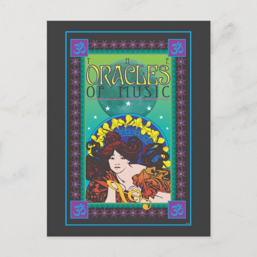 Die Eheleute der Musik Postkarte (Vorderseite)