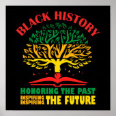 Die Ehre der Vergangenheit, die Zukunft der schwar Poster (Vorne)