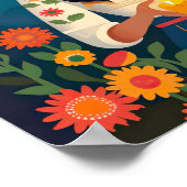 Die Ehre meiner Mütter und Vorfahren im Mondprin Poster (Ecke)