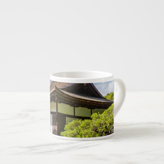 Die Ehre oder der Hauptsaal in Ginkaku-Ji, Kyoto Espressotasse (Vorderseite Rechts)