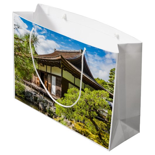 Die Ehre oder der Hauptsaal in Ginkaku-Ji, Kyoto Große Geschenktüte (Rückseite Schrägansicht)
