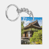 Die Ehre oder der Hauptsaal in Ginkaku-Ji, Kyoto Schlüsselanhänger (Vorderseite links)
