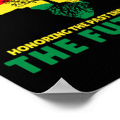 Die Ehre vergangener Inspirierend zukünftiger Männ Poster (Ecke)