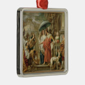 Die Ehrerbietung von Kalif Harun Al-Rashid zu Silbernes Ornament (Rechts)