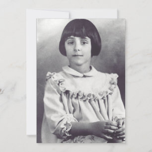 Die ehrwürdige Antonietta Meo Feiertagskarte