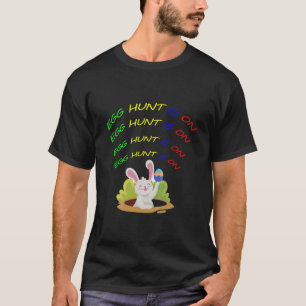 Die Ei-Jagd für Kinder zum Ostern ist für Jugendli T-Shirt