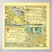 Die Eiche und der Walter-Kranich Poster (Vorne)