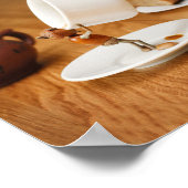 Die Eichelfe trinkt deinen Kaffee Poster (Ecke)