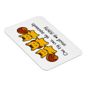 Die Eichhörnchen stehlen meinem Verstand Magnet (Rechte Seite)