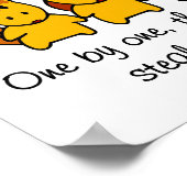 Die Eichhörnchen stehlen meinem Verstand Poster (Ecke)