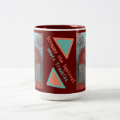 Die Eichhörnchen-Tasse schlüpfen Zweifarbige Tasse (Mittel)