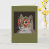 Die Eichhörnchenkarte Karte (Gelbe Blume)