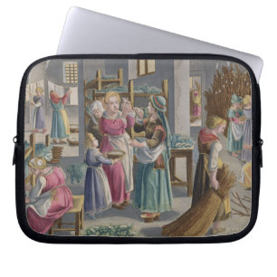 Die Eier brüten ordnungsgemäß in Würmer, sie sind Laptopschutzhülle