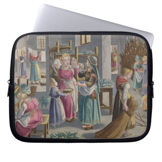 Die Eier brüten ordnungsgemäß in Würmer, sie sind Laptopschutzhülle (Vorderseite)