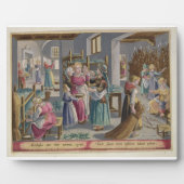 Die Eier schlucken in Würmer, sie werden durch Fotoplatte (Vorderseite)