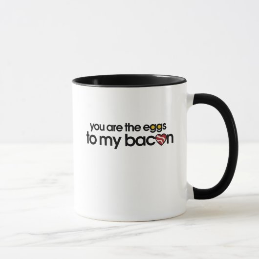 Die Eier zu meinem Bacon Tasse (Rechts)