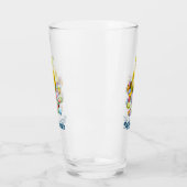 Die Eierjagd des Osterkichts Glas (Links)