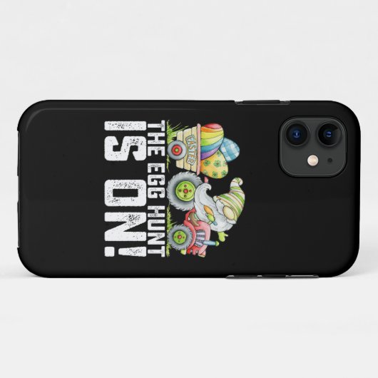 Die Eierjagd ist an sonnigen Ostern. Case-Mate iPhone Hülle (Rückseite (Horizontal))