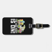 Die Eierjagd ist an sonnigen Ostern. Gepäckanhänger (Vorderseite horizontal)