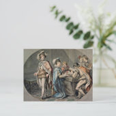Die Eifersucht Darnleys Postkarte (Stehend Vorderseite)