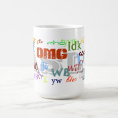 Die eifrigen das Akronym-Tasse des Geschnatters Kaffeetasse (Mittel)