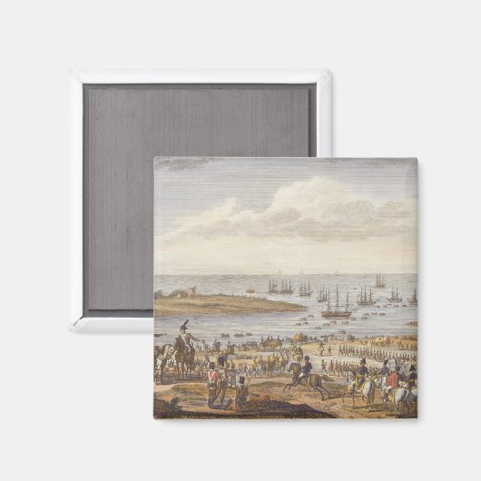 Die Einbürgerung der Engländer in Holland, 30. Nov Magnet (Vorderseite/Rückseite)