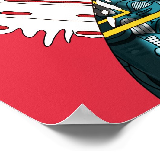 Die Eindringlinge Poster (Ecke)