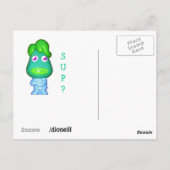 Die eine Frage des Aliens Postkarte (Rückseite)