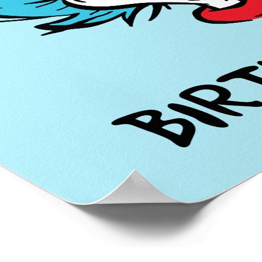 Die eine Sache zwei - Geburtstag Poster (Ecke)