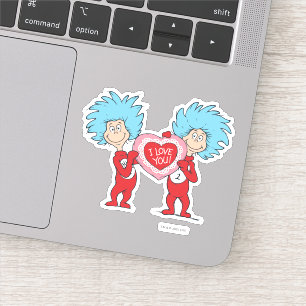 Die eine Sache zwei ich Liebe Sie Aufkleber