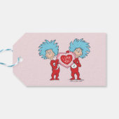 Die eine Sache zwei ich Liebe Sie Geschenkanhänger (Rückseite Horizontal)