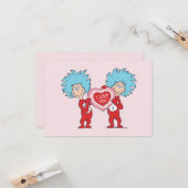 Die eine Sache zwei ich Liebe Sie Karte (Vorderseite/Rückseite Beispiel)