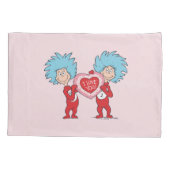 Die eine Sache zwei ich Liebe Sie Kissenbezug (Rückseite)