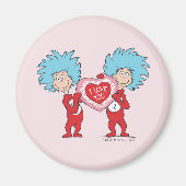 Die eine Sache zwei ich Liebe Sie Magnet (Vorne)